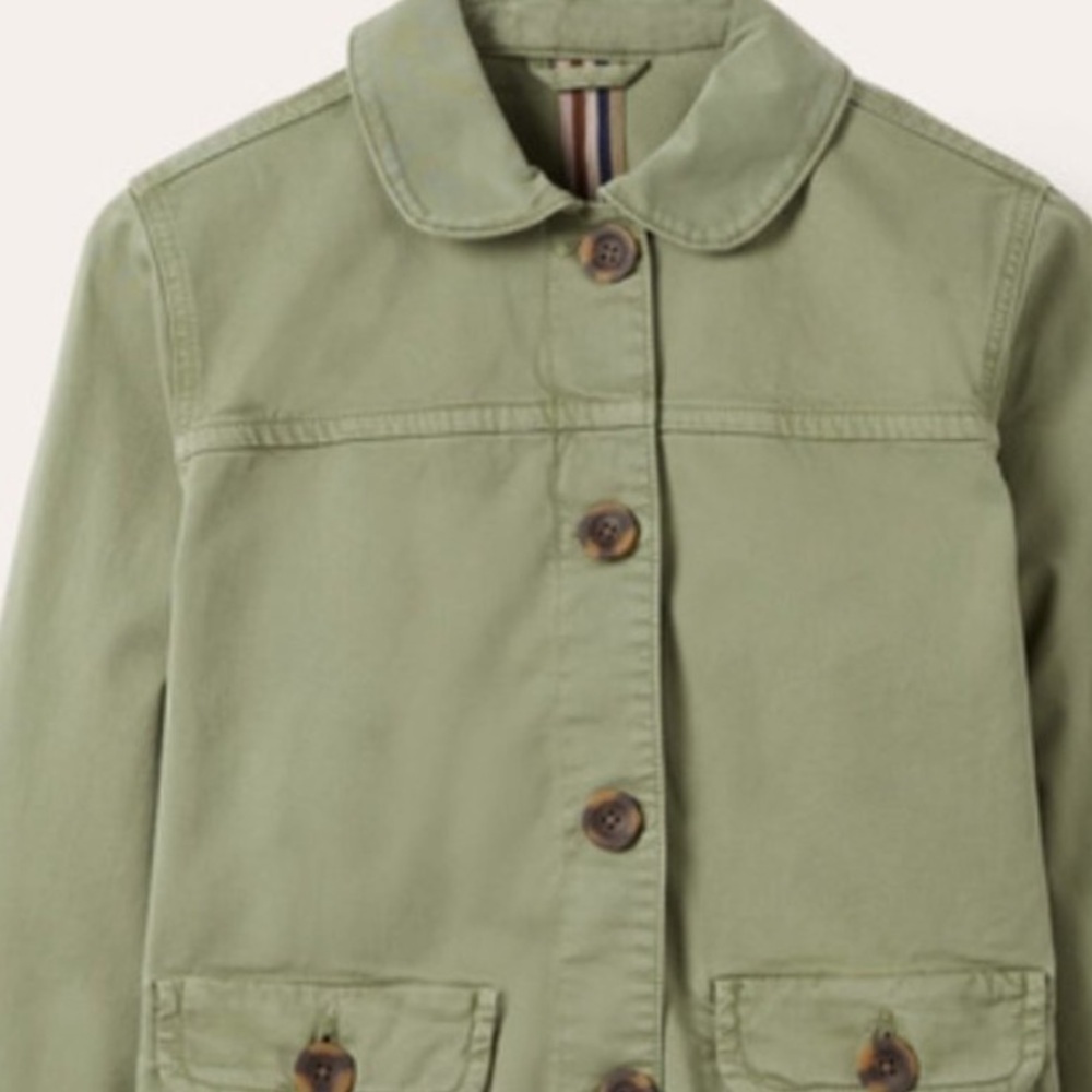 Boden Patch Pocket Chore Jacket size 4 - Picture 5 of 9